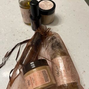 Natural Skincare Set with Cream and Oils